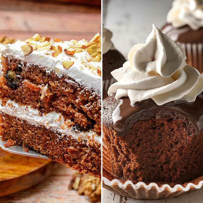 Carrot Cake & Chocolate cupcake Workshop