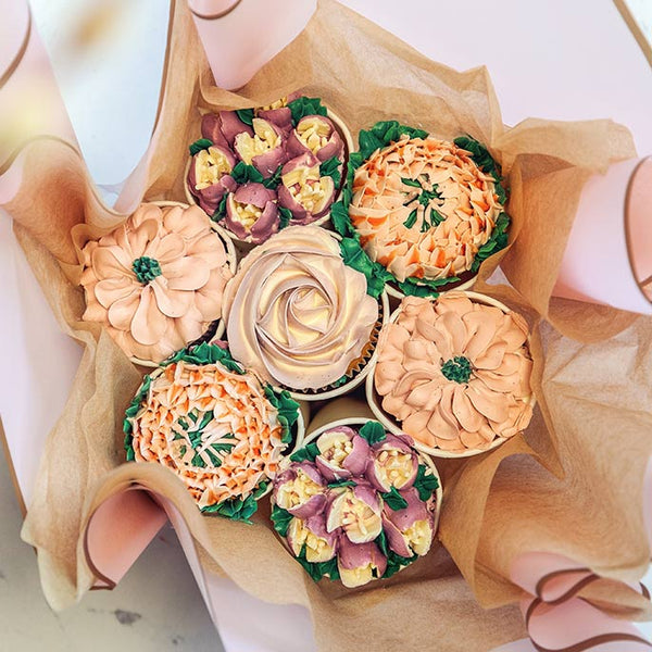 Korean Buttercream Cupcake Bouquet Workshop