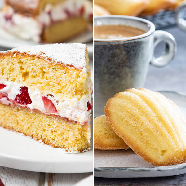 Victoria Sponge Cake & Madeleine Workshop