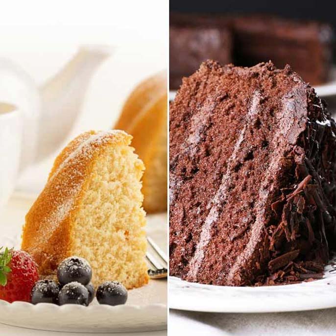 Vanilla Cake & Rich Chocolate Cake Workshop